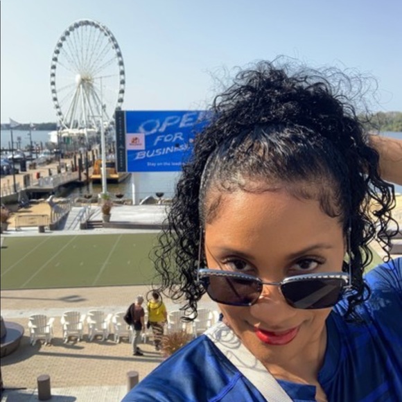 Chanel Square Frame Pearl Sunglasses 4235-H - Picture 11 of 11